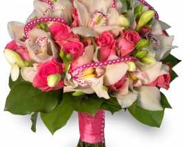 Свадебный букет  Цветочная фантазия